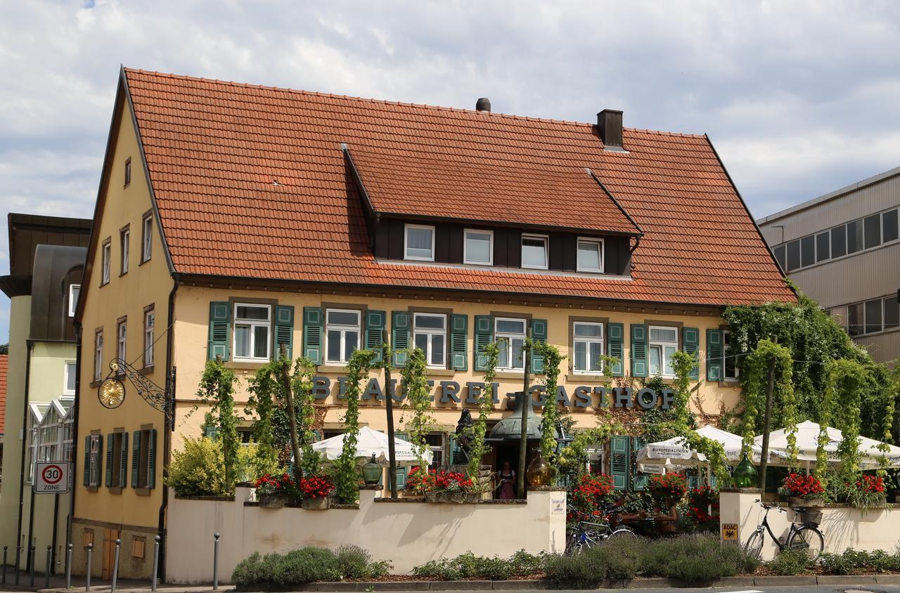 Brauereigasthof Dachsenfranz Zuzenhausen Zewnętrze zdjęcie