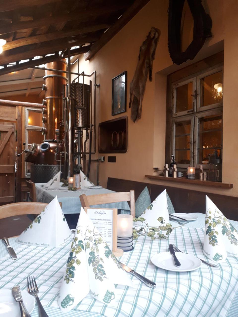 Brauereigasthof Dachsenfranz Zuzenhausen Zewnętrze zdjęcie